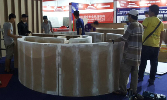 Commercial booth renovation Ho Chi Minh