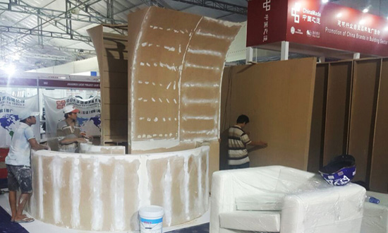 Commercial booth renovation Ho Chi Minh