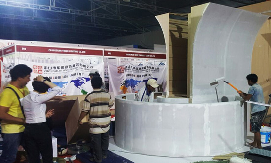 Commercial booth renovation Ho Chi Minh