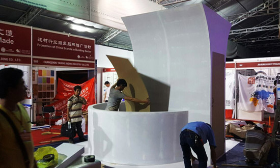 Commercial booth renovation Ho Chi Minh