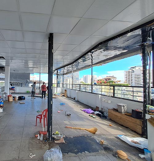 Rooftop renovation Ho Chi Minh