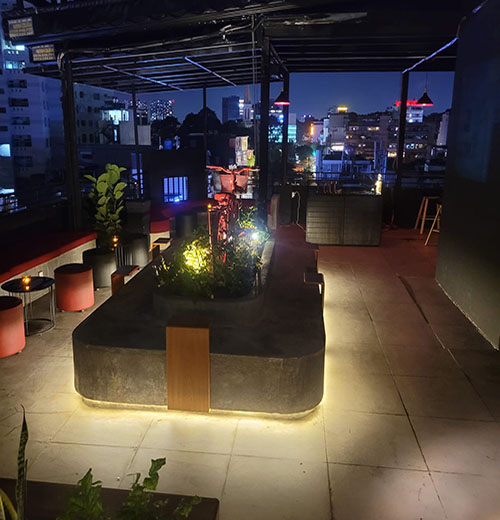 Rooftop renovation Ho Chi Minh