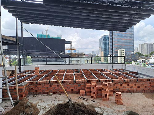 Rooftop renovation Ho Chi Minh