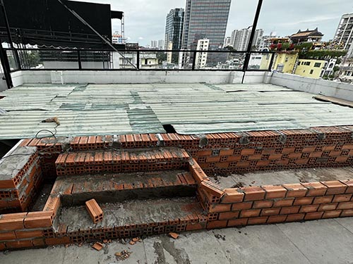 Rooftop renovation Ho Chi Minh