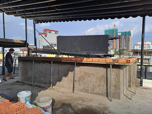 Rooftop renovation Ho Chi Minh