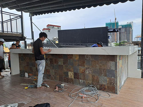 Rooftop renovation Ho Chi Minh