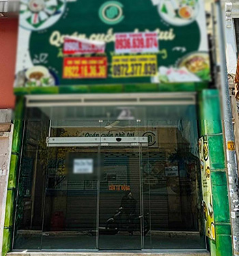 Restaurant for rent Bui Thi Xuan